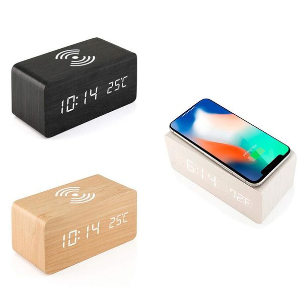 other clocks & accessories wooden alarm clock with qi wireless charging pad compatible for samsung wood led digital sound control fun
other clocks & accessories wooden alarm clock with qi wireless charging pad compatible for samsung wood led digital sound control fun