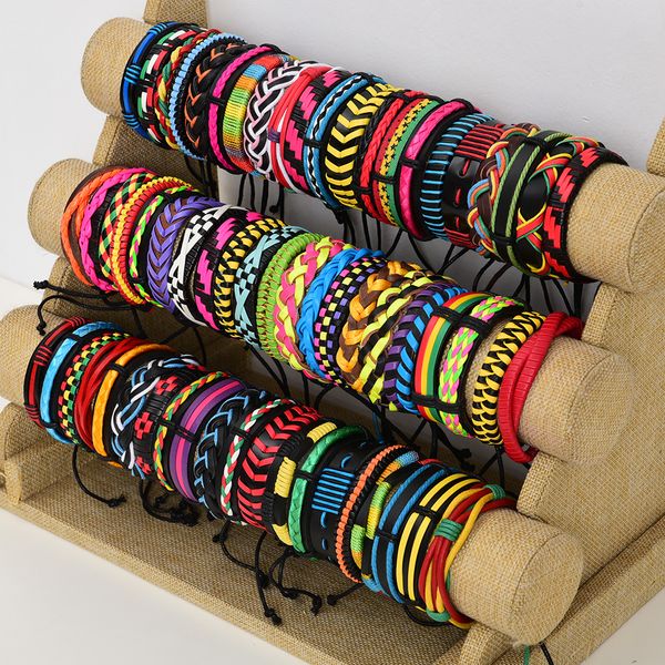 wholesale bulk 36pcs/lot leather cuff bracelets for mens womens jewelry party gifts mix styles size adjustableg, Black
wholesale bulk 36pcs/lot leather cuff bracelets for mens womens jewelry party gifts mix styles size adjustableg, Black