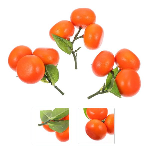 party decoration 3pcs imitation small oranges fruit model decor lovely vivid po props
party decoration 3pcs imitation small oranges fruit model decor lovely vivid po props
