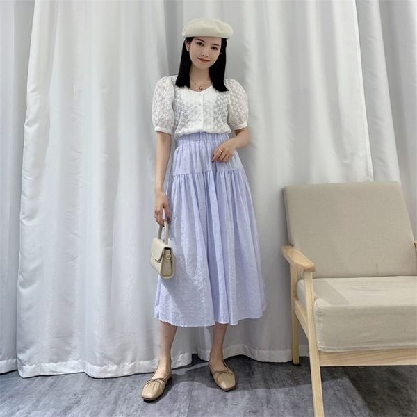 summer arrival elastic high waist slimming simple blue embroidery casual elegant women a-line long skirt 210527, Black
summer arrival elastic high waist slimming simple blue embroidery casual elegant women a-line long skirt 210527, Black