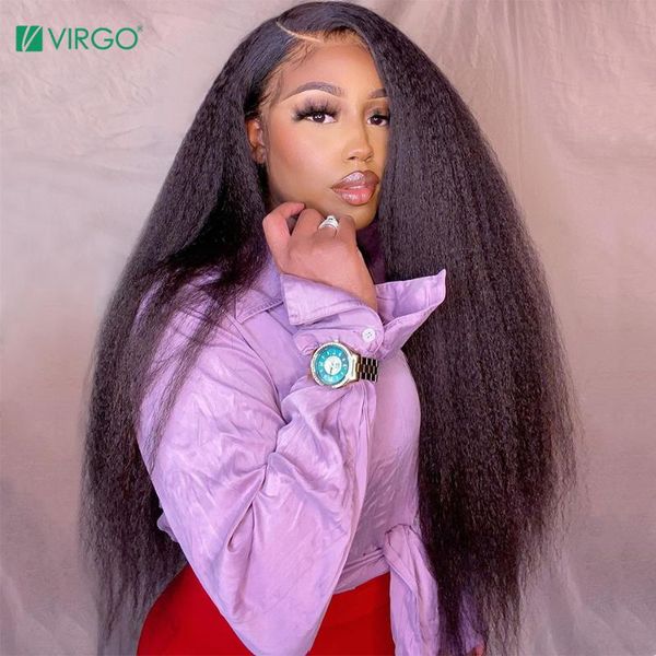 lace wigs virgo hair 30 inch kinky straight wig 13*4 front human for black women remy yaki 4x4 closure, Black;brown
lace wigs virgo hair 30 inch kinky straight wig 13*4 front human for black women remy yaki 4x4 closure, Black;brown