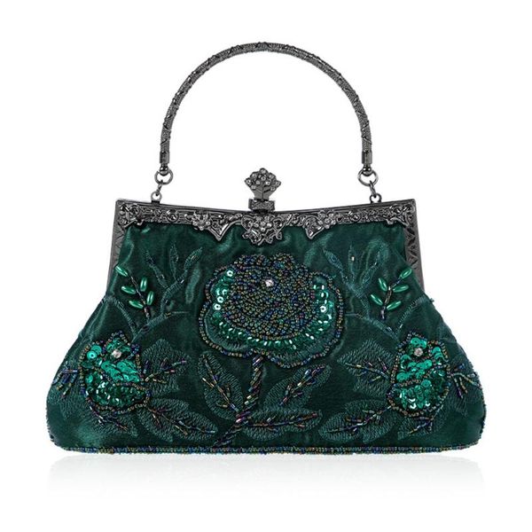 evening bags 50ld vintage style beaded floral clutch bag wedding party prom purse handbag
evening bags 50ld vintage style beaded floral clutch bag wedding party prom purse handbag
