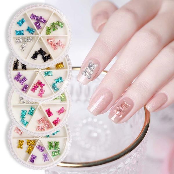nail art decorations 1 box of jelly gummies charm 3d rhinestone ornaments candy color diy cartoon bear patch manicure accessories, Silver;gold
nail art decorations 1 box of jelly gummies charm 3d rhinestone ornaments candy color diy cartoon bear patch manicure accessories, Silver;gold