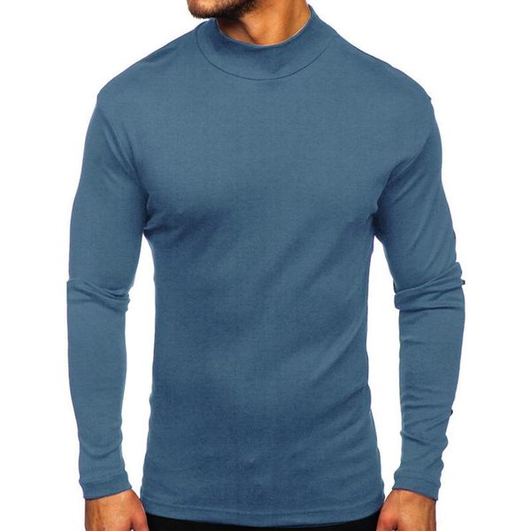 men's t-shirts men autumn winter turtleneck bottoming shirt long sleeve t-shirt solid color slim fit round neck pullover man, White;black
men's t-shirts men autumn winter turtleneck bottoming shirt long sleeve t-shirt solid color slim fit round neck pullover man, White;black