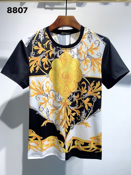 cotton men's short-sleeved t-shirt new round neck loose clothes summer trend white half sleeve2021, White;black
cotton men's short-sleeved t-shirt new round neck loose clothes summer trend white half sleeve2021, White;black