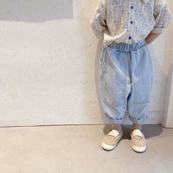 jeans 2021 autumn children's kids simple solid color loose casual and comfortable all-match boy girl denim trousers kj42, Blue
jeans 2021 autumn children's kids simple solid color loose casual and comfortable all-match boy girl denim trousers kj42, Blue