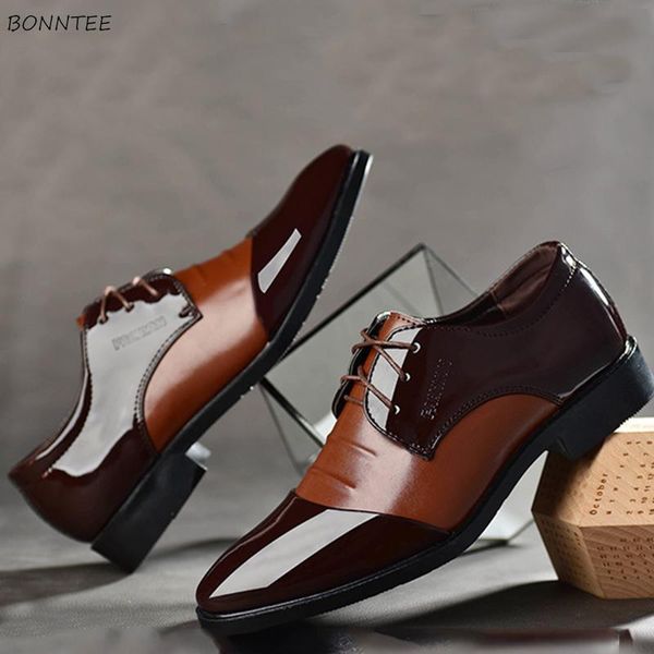 dress shoes men's classic gentleman british style patent leather wedding shoe men pointed toe all-match simple 2021, Black
dress shoes men's classic gentleman british style patent leather wedding shoe men pointed toe all-match simple 2021, Black