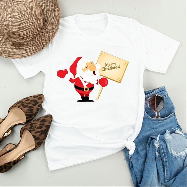 funny women t shirt santa claus merry christmas letters graphic printed causal harajuku tshirts female short sleeve, White
funny women t shirt santa claus merry christmas letters graphic printed causal harajuku tshirts female short sleeve, White