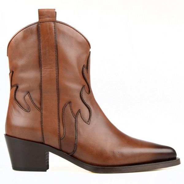 boots footcourt- brown cowboy spring autumn genuine leather fashion pointed toe mid heel ladies riding shoes handmade, Black
boots footcourt- brown cowboy spring autumn genuine leather fashion pointed toe mid heel ladies riding shoes handmade, Black