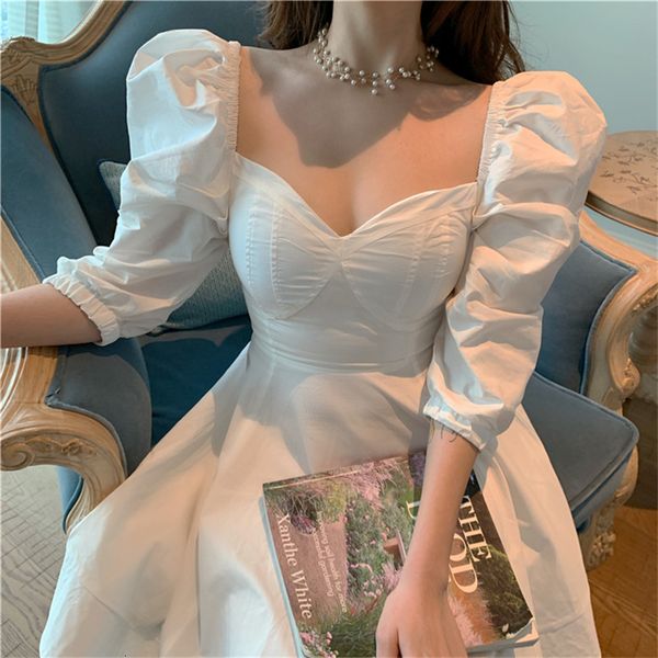 dressed as fairies in holiday the thin line feminine summer deep v mini dress sweet puff white sleeve, Black;gray
dressed as fairies in holiday the thin line feminine summer deep v mini dress sweet puff white sleeve, Black;gray