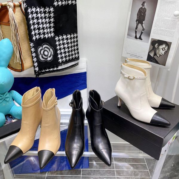 designer fashion boots pointet toe zip buckle ankle temperament boot shoes elastic side genuine leather style chelsea bootss, Black
designer fashion boots pointet toe zip buckle ankle temperament boot shoes elastic side genuine leather style chelsea bootss, Black