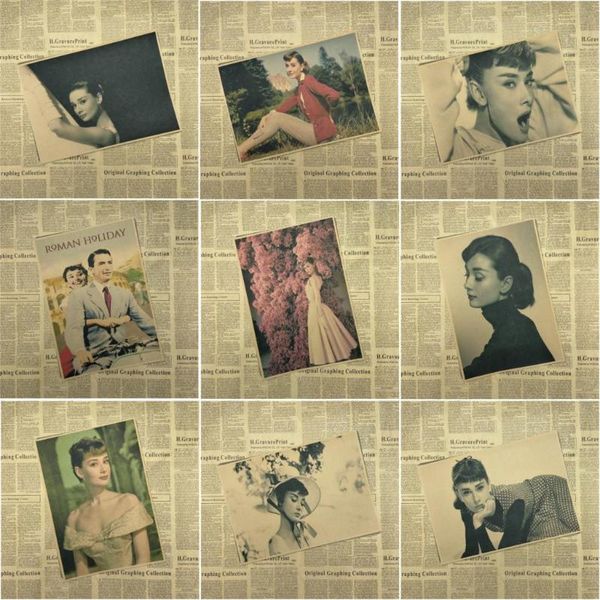 wall stickers audrey hepburn vintage poster posters adornment retro kraft paper part 2
wall stickers audrey hepburn vintage poster posters adornment retro kraft paper part 2