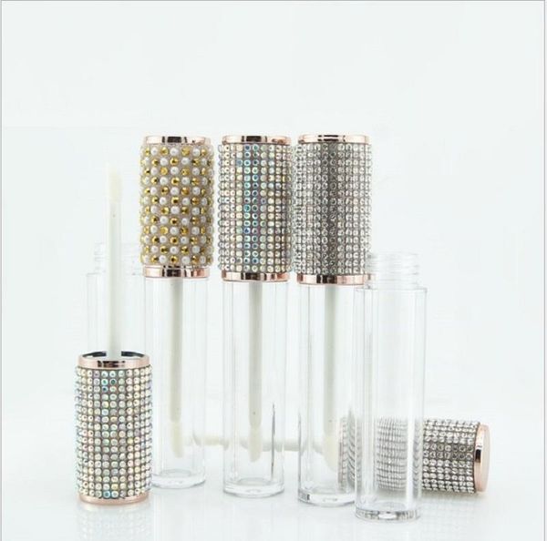 storage bottles & jars 4.5ml empty round lip gloss tube clear plastic lipgloss containers with colorful diamond cap cosmetic packaging bottl
storage bottles & jars 4.5ml empty round lip gloss tube clear plastic lipgloss containers with colorful diamond cap cosmetic packaging bottl