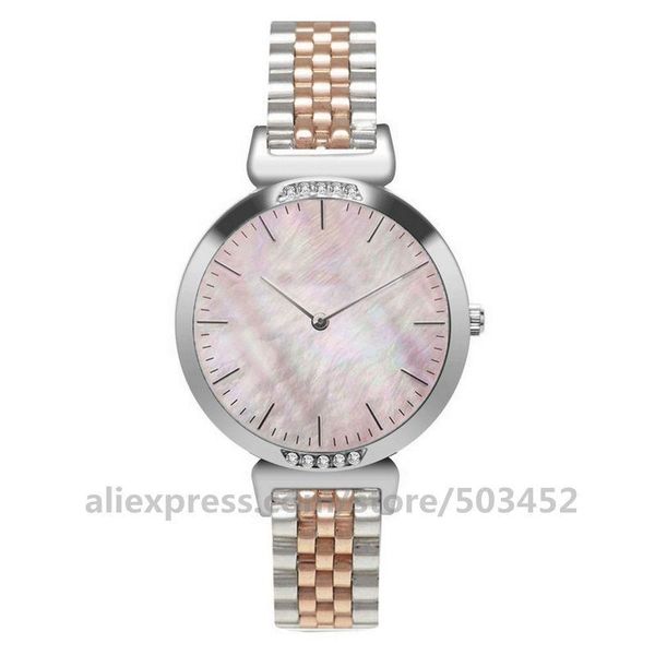 wristwatches 50pcs/lot no logo wrist watch sweet pink shell zircon watches rose gold belt strap bracelet round shape for woman, Slivery;brown
wristwatches 50pcs/lot no logo wrist watch sweet pink shell zircon watches rose gold belt strap bracelet round shape for woman, Slivery;brown