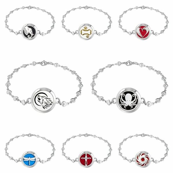 charm bracelets diffuser bracelet for women 25mm 316l stainless steel jewelry making essential oil bangle locket christmas gift, Golden;silver
charm bracelets diffuser bracelet for women 25mm 316l stainless steel jewelry making essential oil bangle locket christmas gift, Golden;silver