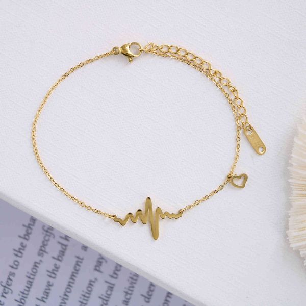 design jewelry decorated titanium steel heartbeat ecg japan and south korea 2021 summer simple ankle chain 18k color gold foot chain, Red;blue
design jewelry decorated titanium steel heartbeat ecg japan and south korea 2021 summer simple ankle chain 18k color gold foot chain, Red;blue