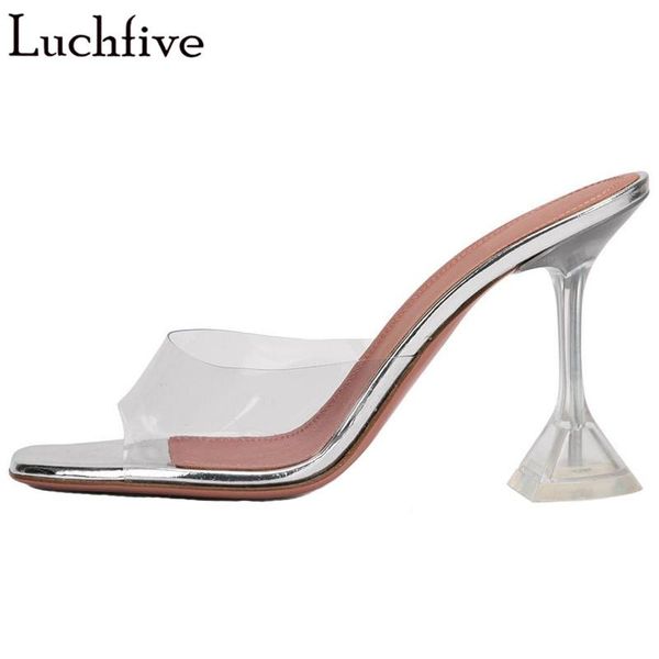 slippers clear pvc women thin high heels ladies shoes summer open toe slides buty damskie letnie zapatos de mujer, Black
slippers clear pvc women thin high heels ladies shoes summer open toe slides buty damskie letnie zapatos de mujer, Black