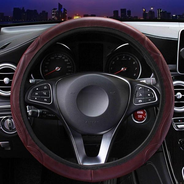 steering wheel covers universal car cover case accessories anti-slip embossing skidproof leather
steering wheel covers universal car cover case accessories anti-slip embossing skidproof leather