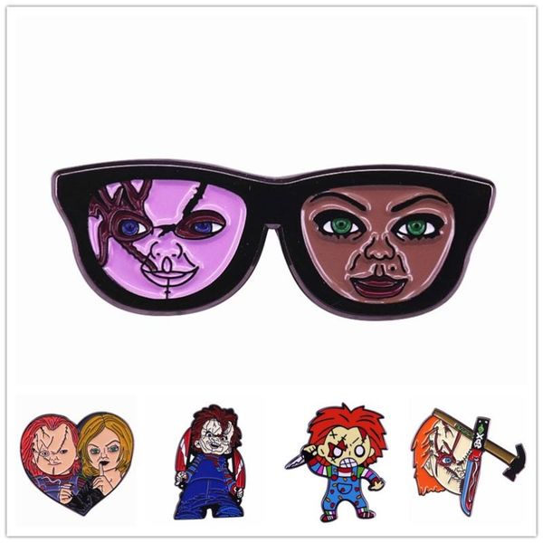 pins, brooches hoseng horror movie chucky cartoon red color brooch halloween clothes accessories party gift enamel lapel collar pin hs_885, Gray
pins, brooches hoseng horror movie chucky cartoon red color brooch halloween clothes accessories party gift enamel lapel collar pin hs_885, Gray