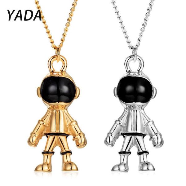 pendant necklaces yada hip hop universe space astronaut robot presents&necklace for women jewelry statement unique necklace se210041, Silver
pendant necklaces yada hip hop universe space astronaut robot presents&necklace for women jewelry statement unique necklace se210041, Silver