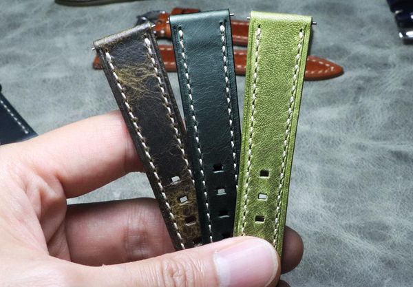 watch bands handmade vintage genuine leather watchband 18/19/20/21/22mm man strap luxury band accessories quick release belt, Black;brown
watch bands handmade vintage genuine leather watchband 18/19/20/21/22mm man strap luxury band accessories quick release belt, Black;brown
