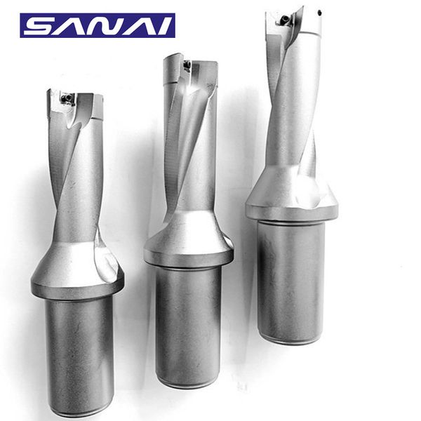 sanai indexable drilling bit sp series fast u drill 2d 3d 4d 5d cnc lathe metal drill14mm- 40mm depth machinery drilling tool
sanai indexable drilling bit sp series fast u drill 2d 3d 4d 5d cnc lathe metal drill14mm- 40mm depth machinery drilling tool
