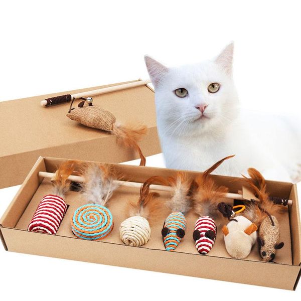 cat toys aapet 1set teaser toy kitten funny rod wand feather interactive stick for pet supplies accessories
cat toys aapet 1set teaser toy kitten funny rod wand feather interactive stick for pet supplies accessories