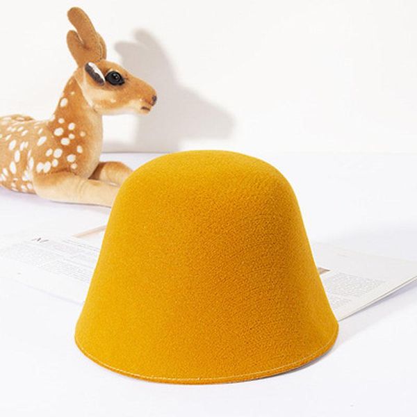 wide brim hats bucket hat ladies autumn and winter warm cylinder woolen pure color bell-shaped fisherman's, Blue;gray
wide brim hats bucket hat ladies autumn and winter warm cylinder woolen pure color bell-shaped fisherman's, Blue;gray