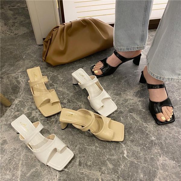 shoes slippers casual low slipers women slides square heel heeled mules luxury 2021 block heels rubber pu fabric rome scandals, Black
shoes slippers casual low slipers women slides square heel heeled mules luxury 2021 block heels rubber pu fabric rome scandals, Black