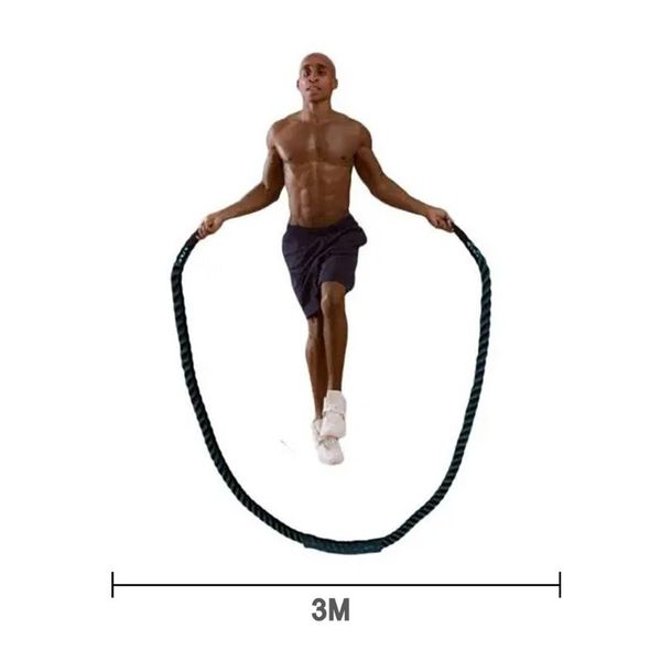jump ropes battle rope black 25mm fitness heavy weighted skipping for men women outdoor sports 
jump ropes battle rope black 25mm fitness heavy weighted skipping for men women outdoor sports