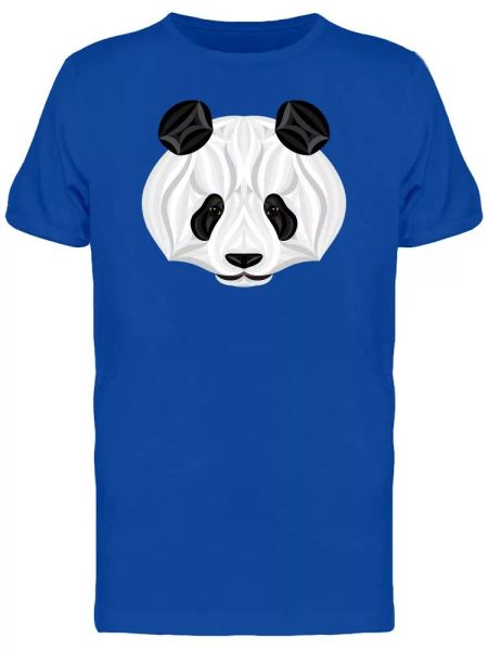White Waves Panda Tee Men's -Image by Shutterstock, White;black 
White Waves Panda Tee Men's -Image by Shutterstock, White;black