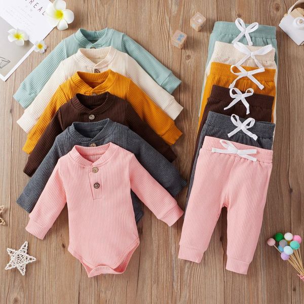 clothing sets toddle baby boy girl clothes outfits ribbed long sleeve pullover sweatshirts pants solid 2pcs born set, White
clothing sets toddle baby boy girl clothes outfits ribbed long sleeve pullover sweatshirts pants solid 2pcs born set, White