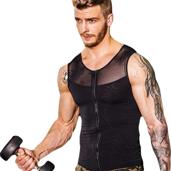 men's body shapers men ultra sweat thermal muscle shirt neoprene belly slim sheath female corset abdomen belt shapewear zip vest ny044, Black;brown
men's body shapers men ultra sweat thermal muscle shirt neoprene belly slim sheath female corset abdomen belt shapewear zip vest ny044, Black;brown
