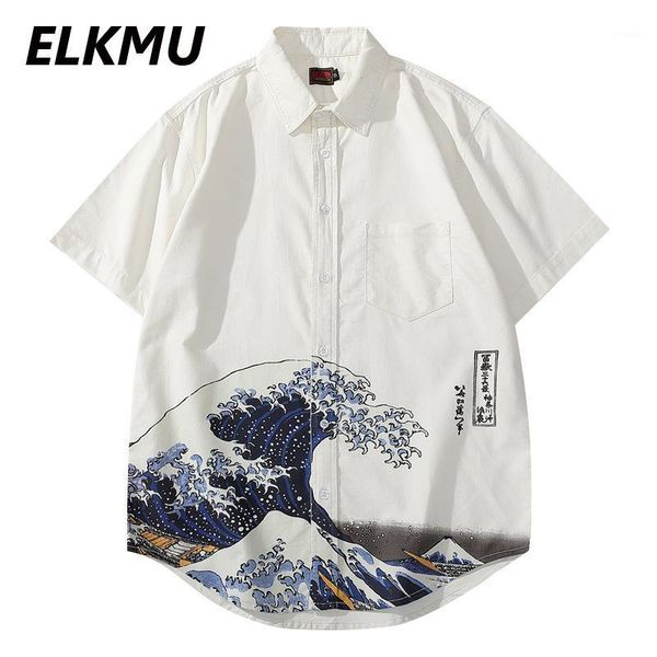 men's casual shirts elkmu white ukiyoe great wave print streetwear harajuku summer shirt short sleeve fashion male hm218, White;black
men's casual shirts elkmu white ukiyoe great wave print streetwear harajuku summer shirt short sleeve fashion male hm218, White;black