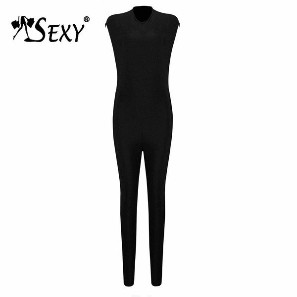 women's jumpsuits & rompers gosolid black bodycon women bodysuits fashion full length romper o neck backless beading bandage 2021, Black;white
women's jumpsuits & rompers gosolid black bodycon women bodysuits fashion full length romper o neck backless beading bandage 2021, Black;white