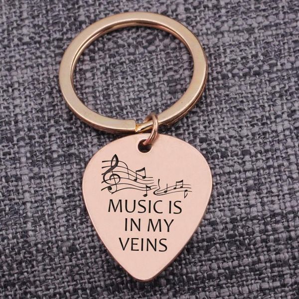 keychains guitar pick music is in my veins keychain convenient bag charm musician present lover keyring pendant jewelry gifts, Silver
keychains guitar pick music is in my veins keychain convenient bag charm musician present lover keyring pendant jewelry gifts, Silver