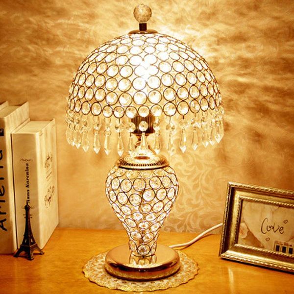 table lamps crystal lamp european bedroom bedside modern minimalist living room decoration creative dressing e27
table lamps crystal lamp european bedroom bedside modern minimalist living room decoration creative dressing e27