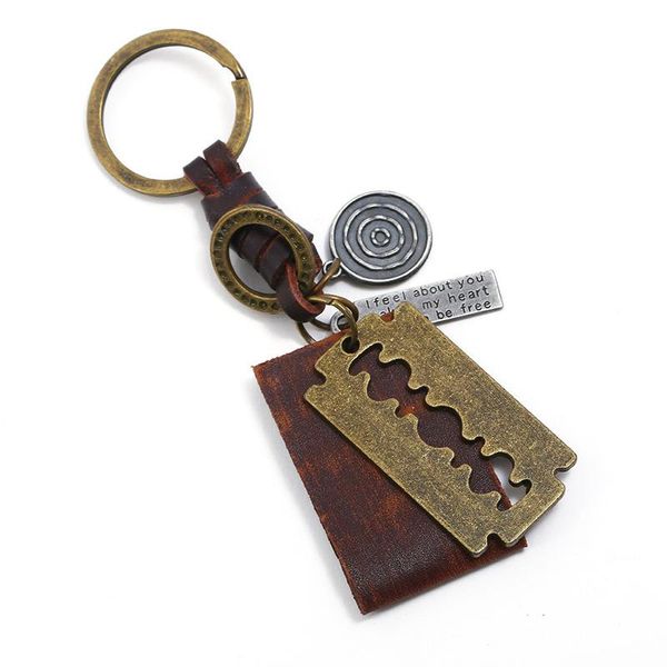 keychains wholesale vintage promotion gifts handmade leather key ring diy personal jewelry accessory bag charm, Silver
keychains wholesale vintage promotion gifts handmade leather key ring diy personal jewelry accessory bag charm, Silver