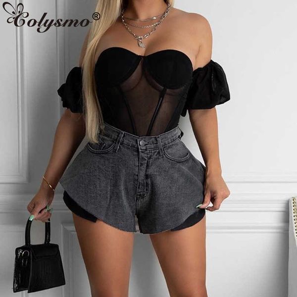 colysmo boned bustier women off shoulder backless blusas see through mesh corset summer black boning padded blousees 210527, White
colysmo boned bustier women off shoulder backless blusas see through mesh corset summer black boning padded blousees 210527, White
