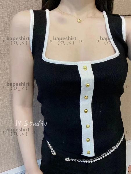 gold button camisoles hipster women's design tanks outdoor swim yoga sports home casual luxury vests, Black;white
gold button camisoles hipster women's design tanks outdoor swim yoga sports home casual luxury vests, Black;white