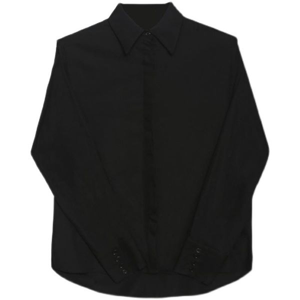 men's casual shirts gothic falling shoulder deconstructed shirt silhouette long sleeve stage hairdresser top, White;black
men's casual shirts gothic falling shoulder deconstructed shirt silhouette long sleeve stage hairdresser top, White;black