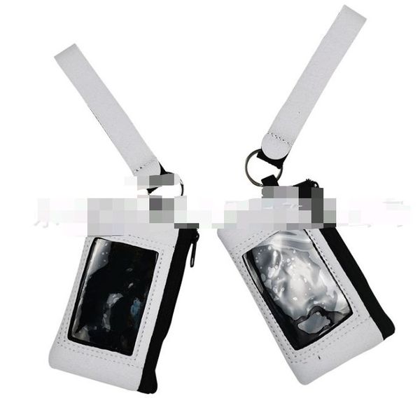2021 sublimation print blank id card holder heat transfer printing neoprene mini coin purse multifunction wristlet wallets fast ship, White
2021 sublimation print blank id card holder heat transfer printing neoprene mini coin purse multifunction wristlet wallets fast ship, White