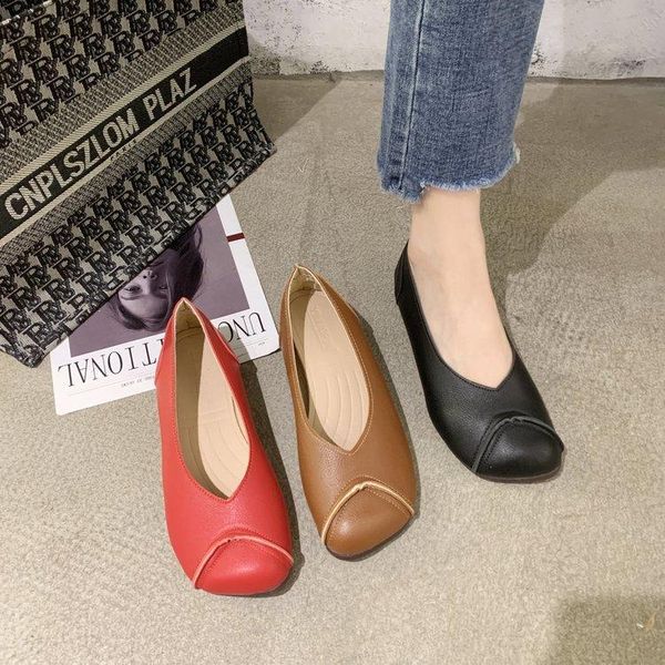 women's retro flat bottomed cab handmade shoes comfortable fashion soft casual slippers, Black
women's retro flat bottomed cab handmade shoes comfortable fashion soft casual slippers, Black