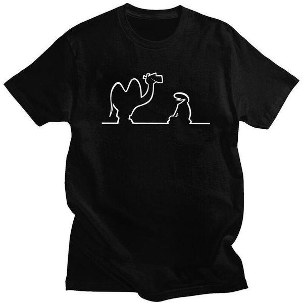 men's t-shirts la linea t shirt for men pure cotton tshirt urban fashion tee short sleeve cartoon camel fitted clothing merch, White;black
men's t-shirts la linea t shirt for men pure cotton tshirt urban fashion tee short sleeve cartoon camel fitted clothing merch, White;black