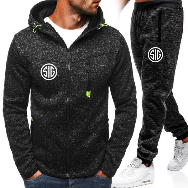 men's tracksuits spring men arrival sets logo print zipper casual hoodie coats+pants 2-piece set customizable fashionable, Gray
men's tracksuits spring men arrival sets logo print zipper casual hoodie coats+pants 2-piece set customizable fashionable, Gray
