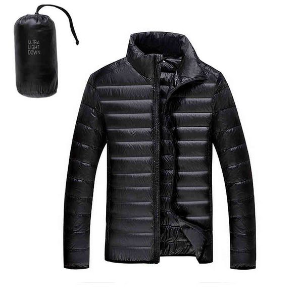 5xl 6xl 90%white duck winter warm coat men's feather ultralight down ets men outwear coats with carry bag, Black
5xl 6xl 90%white duck winter warm coat men's feather ultralight down ets men outwear coats with carry bag, Black