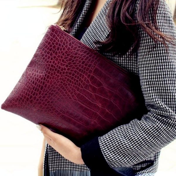 evening bags crocodile pattern women day clutch bag pu leather clutches ladies hand envelope luxury party bolsa
evening bags crocodile pattern women day clutch bag pu leather clutches ladies hand envelope luxury party bolsa