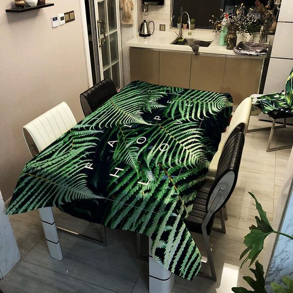 table cloth tropical plants tablecloth oilproof waterproof rectangular warm home practical for dinner party
table cloth tropical plants tablecloth oilproof waterproof rectangular warm home practical for dinner party