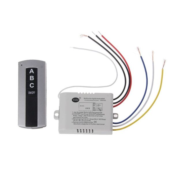 smart home control wireless 3 channel on/off lamp remote switch receiver transmitter drop
smart home control wireless 3 channel on/off lamp remote switch receiver transmitter drop