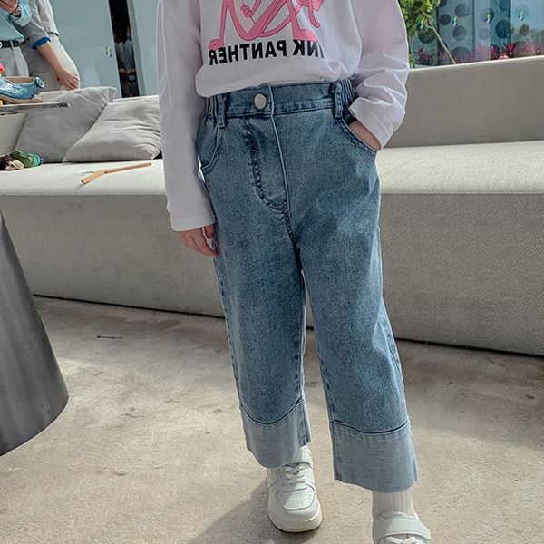 jeans 2021 autumn arrival girls fashion denim pants kids kroean design trousers, Blue
jeans 2021 autumn arrival girls fashion denim pants kids kroean design trousers, Blue